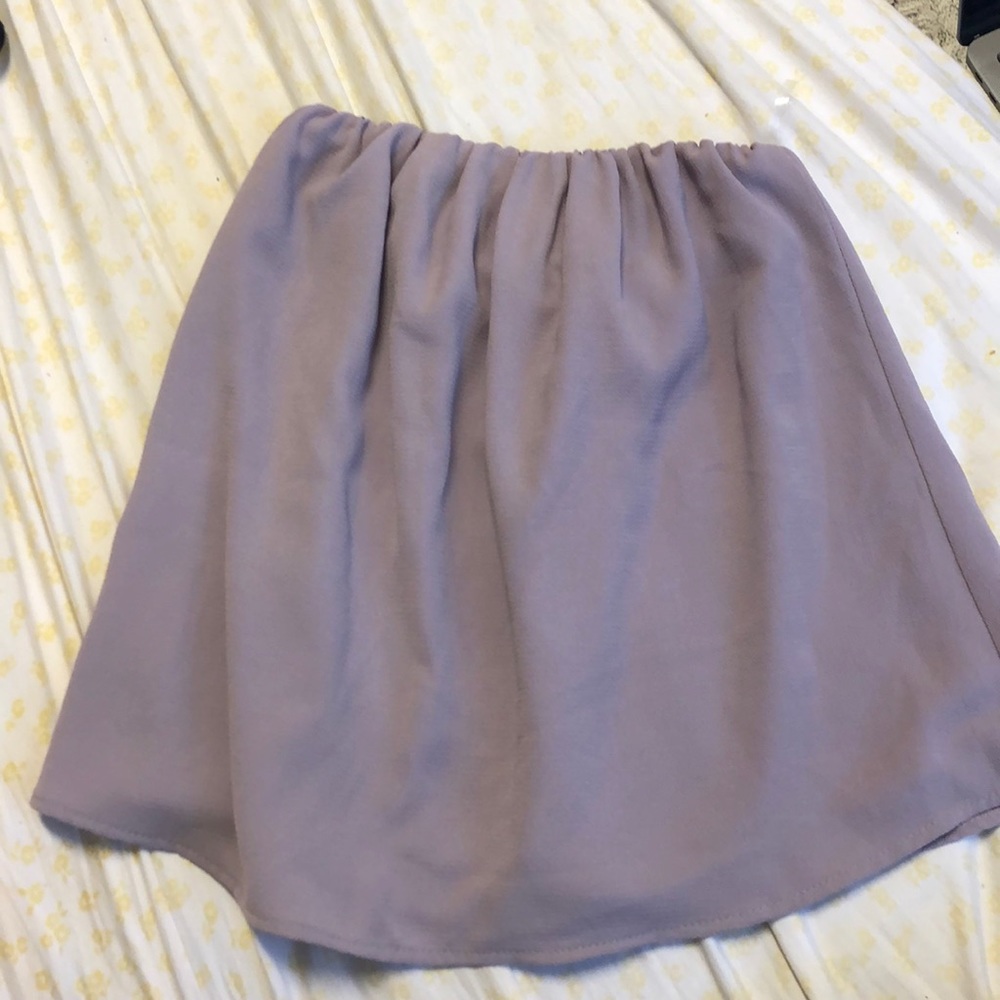 Strapless top